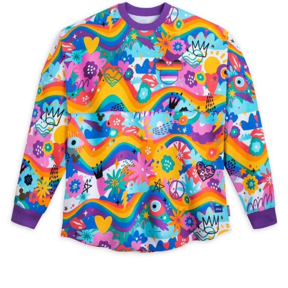 Gay pride Mickey Spirit jersey Disney pride sz 2xl